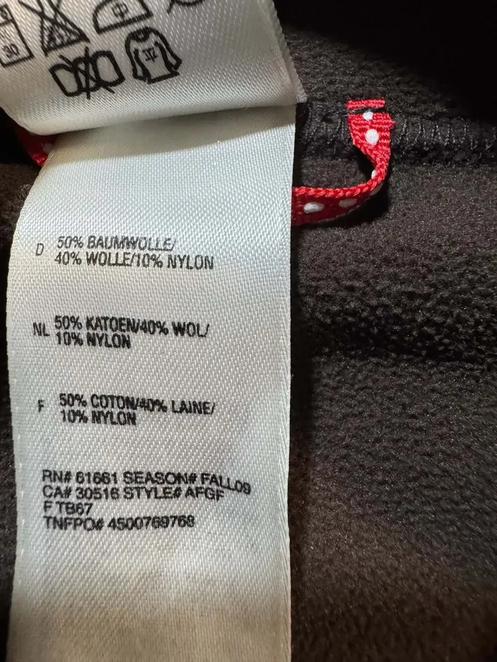 The North Face Men's Half-Zip sweater brown